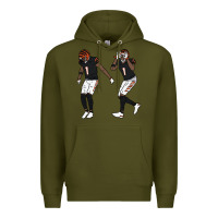 Army Green jamarr chase griddy kids  gift Premium Hoodie - lanVoArt