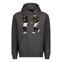 Charcoal Heather jamarr chase griddy kids  gift Premium Hoodie - lanVoArt