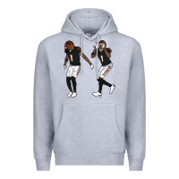 Heather Grey jamarr chase griddy kids  gift Premium Hoodie - lanVoArt