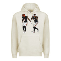 Oatmeal Heather jamarr chase griddy kids  gift Premium Hoodie - lanVoArt