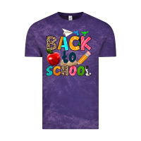 Cloud Purple back to school Vintage Tee - texasbilliewilder