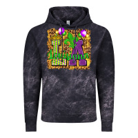 Cloud Black Louisiana leopard with balloons Vintage Hoodie - HowdyJamesFarm