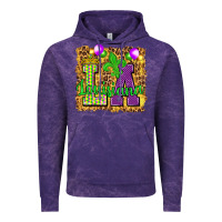 Cloud Purple Louisiana leopard with balloons Vintage Hoodie - HowdyJamesFarm