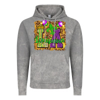 Cloud Rock Louisiana leopard with balloons Vintage Hoodie - HowdyJamesFarm