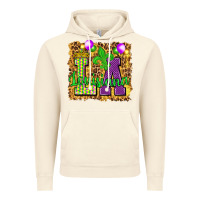 Vintage Artic Louisiana leopard with balloons Vintage Hoodie - HowdyJamesFarm