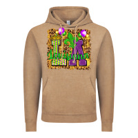 Vintage Coffee Louisiana leopard with balloons Vintage Hoodie - HowdyJamesFarm