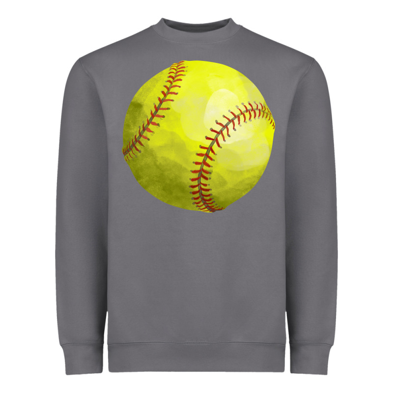 Softball Heavyweight Sweatshirt by FaDigitalArtStudio | Teevron