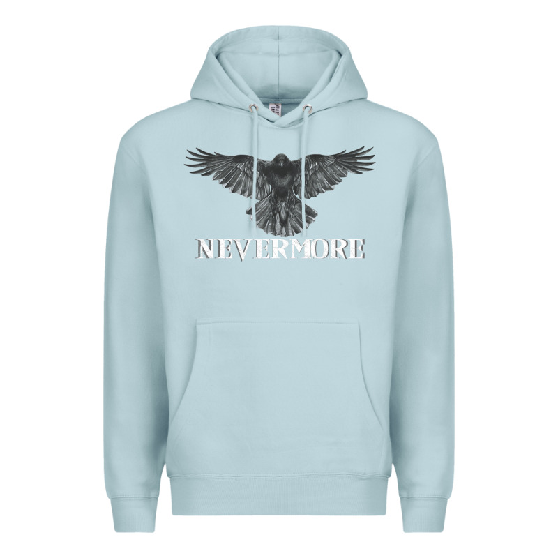 Hot Trend Raven Nevermore Poetry Halloween Edgar Allan Poe Premium Hoodie by lanVoArt | Teevron