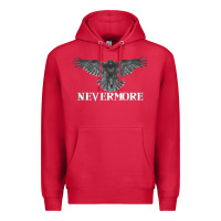 Cardinal Hot Trend Raven Nevermore Poetry Halloween Edgar Allan Poe Premium Hoodie - lanVoArt