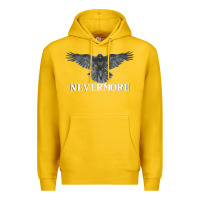 Lemon Hot Trend Raven Nevermore Poetry Halloween Edgar Allan Poe Premium Hoodie - lanVoArt