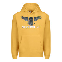 Mustard Hot Trend Raven Nevermore Poetry Halloween Edgar Allan Poe Premium Hoodie - lanVoArt