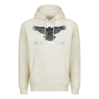 Oatmeal Heather Hot Trend Raven Nevermore Poetry Halloween Edgar Allan Poe Premium Hoodie - lanVoArt