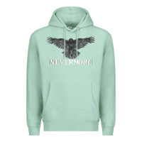 Seafoam Hot Trend Raven Nevermore Poetry Halloween Edgar Allan Poe Premium Hoodie - lanVoArt