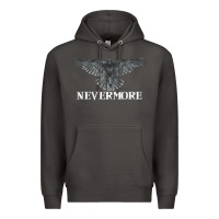 Smoke Hot Trend Raven Nevermore Poetry Halloween Edgar Allan Poe Premium Hoodie - lanVoArt