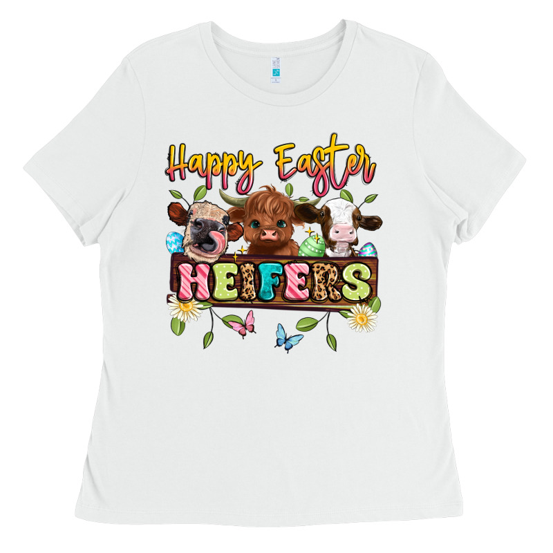 Happy Easter Heifers Ladies Tee by Artiststas | Teevron