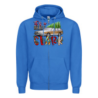True Royal Its Beaut Clark Zipper Hoodie - CowhideDigitalArt