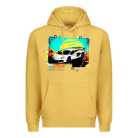 Antique Gold Lam borghini Aventador SVJ gift Premium Hoodie - lanVoArt