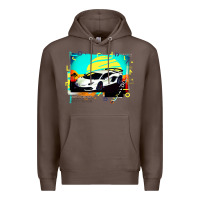 Coffee Lam borghini Aventador SVJ gift Premium Hoodie - lanVoArt
