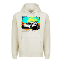 Oatmeal Heather Lam borghini Aventador SVJ gift Premium Hoodie - lanVoArt