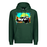 Sports Green Lam borghini Aventador SVJ gift Premium Hoodie - lanVoArt