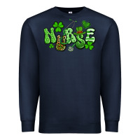 Navy nurse st patrick's day Premium Sweatshirt - Artiststas