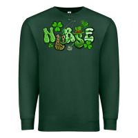 Sports Green nurse st patrick's day Premium Sweatshirt - Artiststas