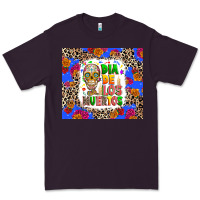 Plum Dia de los muertos Premium Tee - RanaPortraitStore