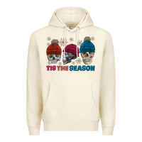 Tofu tis the season skull winter Premium Hoodie - FaDigitalArtStudio