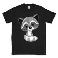 Black raccoon Classic Tee - texasbilliewilder