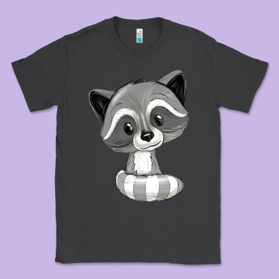 Raccoon Classic Tee Designed By Texasbilliewilder