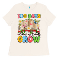 Bone 100 days watching my students grow Ladies Tee - Artiststas
