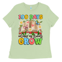 Matcha 100 days watching my students grow Ladies Tee - Artiststas