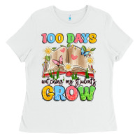 100 Days Watching My Students Grow Ladies Tee | Teevron