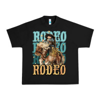 Black Rodeo kid Cowboy midilli horse Urban Heavy Tee - HowdyJamesFarm