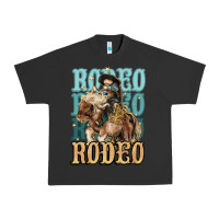 Pigment Black Rodeo kid Cowboy midilli horse Urban Heavy Tee - HowdyJamesFarm