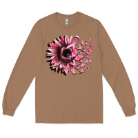 Toasted Coconut cancer sunflower Long Sleeve Tee - CowGirlArtShop