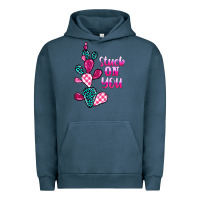 Pigment Midnight Navy stuck on you cactus Urban Hoodie - BarkalooDesign