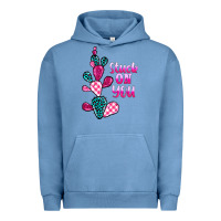 Pigment Pebble Blue stuck on you cactus Urban Hoodie - BarkalooDesign