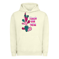 Pigment Pistachio stuck on you cactus Urban Hoodie - BarkalooDesign