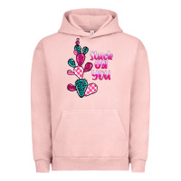 Pigment Salmon stuck on you cactus Urban Hoodie - BarkalooDesign