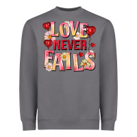 Storm Love never fails Heavyweight Sweatshirt - FaDigitalArtStudio