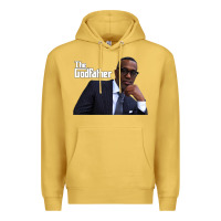 Antique Gold kevin samuels   the godfather   memorial shirt rip to the legend! Premium Hoodie - lanVoArt