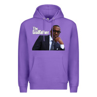 Purple kevin samuels   the godfather   memorial shirt rip to the legend! Premium Hoodie - lanVoArt