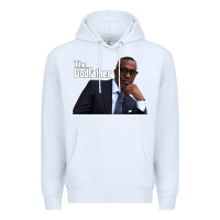 White kevin samuels   the godfather   memorial shirt rip to the legend! Premium Hoodie - lanVoArt