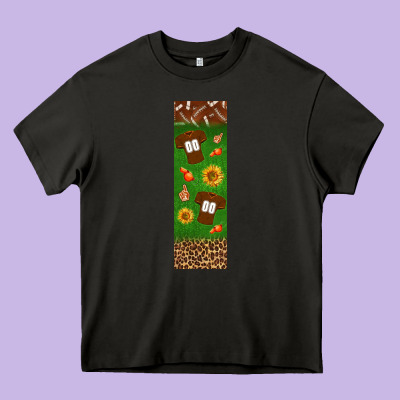 American Football Dad Pen Wrap Heavy Core Tee Designed By Bundleandbundleshop