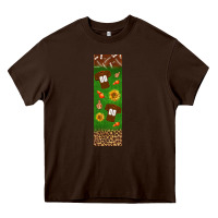 Chocolate Brown American football dad pen wrap Heavy Core Tee - BundleAndBundleShop