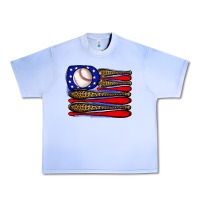 Grape Ice leopard baseball flag3 Urban Heavy Tee - JahusDesignShop