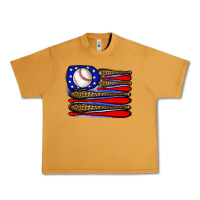 Peanut Butter leopard baseball flag3 Urban Heavy Tee - JahusDesignShop