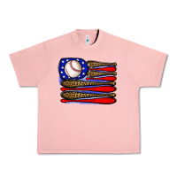 Salmon leopard baseball flag3 Urban Heavy Tee - JahusDesignShop