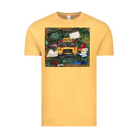 Vintage Mustard school bus back to school Vintage Tee - texasbilliewilder